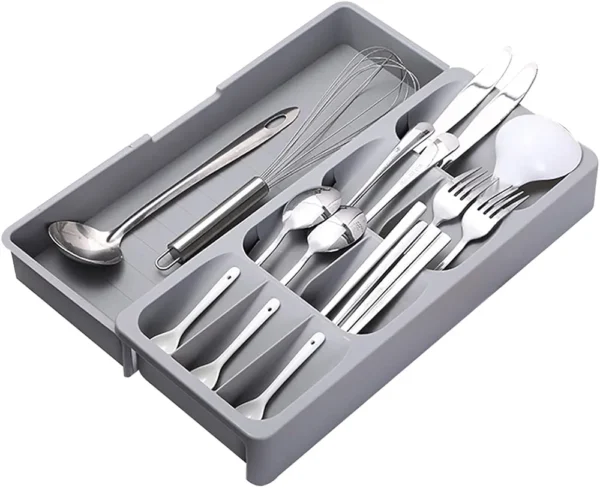 Cutlery spoon expandable drawer organizer - Image 8