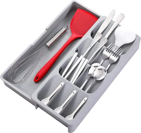 Cutlery spoon expandable drawer organizer - Image 7