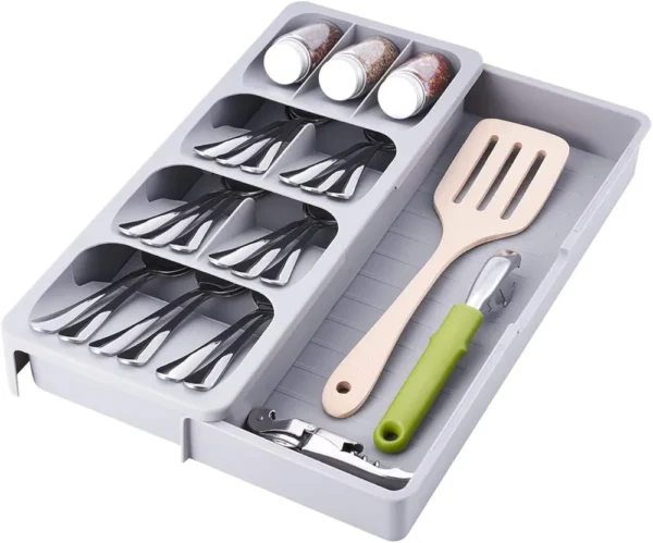 Cutlery spoon expandable drawer organizer - Image 6