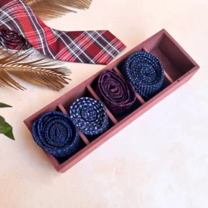 5 Slot Tie & Pocket Square Tray
