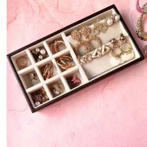 Grids and Earrings Tray