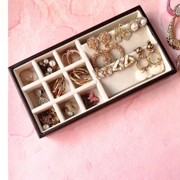 Grids and Earrings Tray