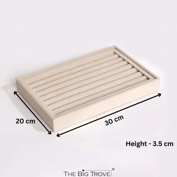 Luxury Big Ring Organiser Jewellery Tray - Image 5