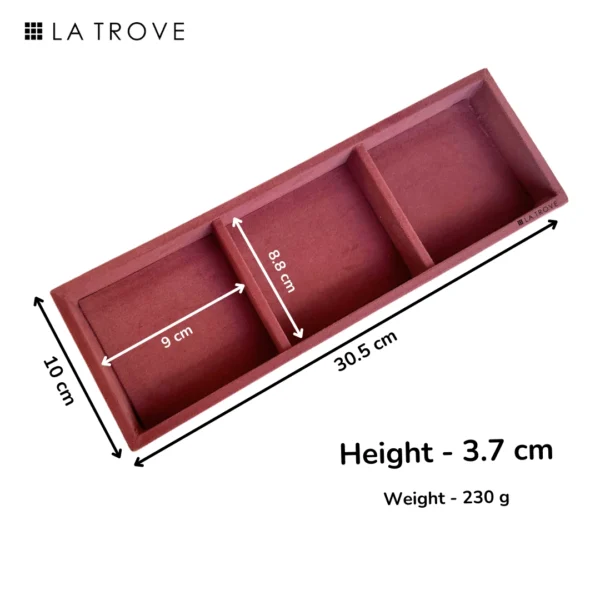 3 Slot Bangle Organiser Tray - Image 5