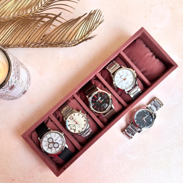 5 Slot Watch Tray - Image 4