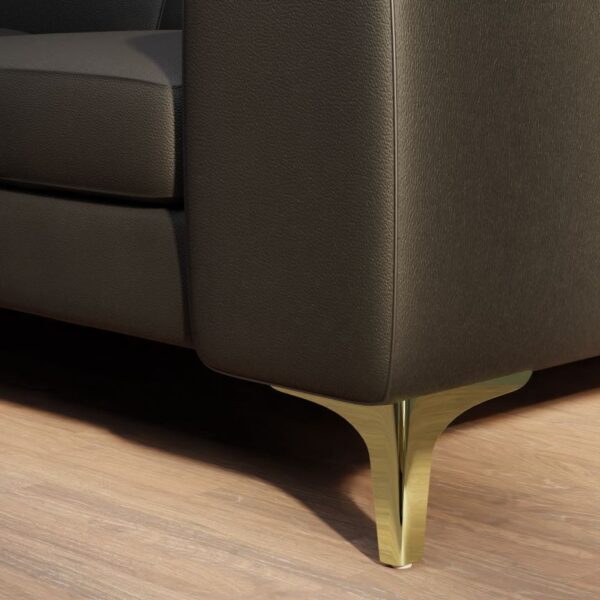 Sofa leg 1 ( Brushed Gold) - Image 2